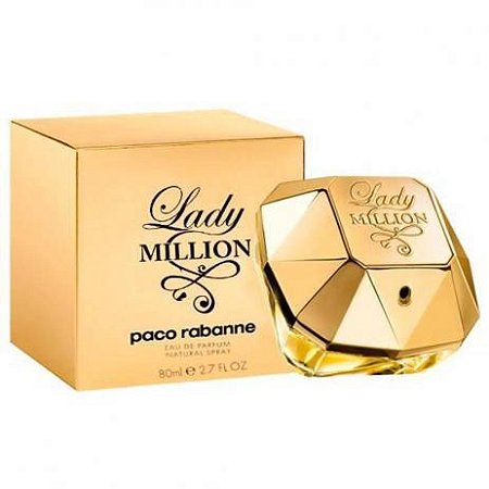 Lady Million Eau de Parfum Paco Rabanne 80ml - Perfume Feminino - Perfumes  Importados Originais | Compre na Lams Perfumes