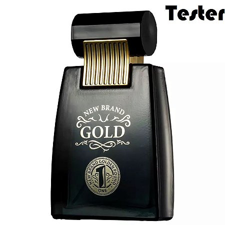 Tester Gold Eau de Toilette New Brand 100ml - Perfume Masculino