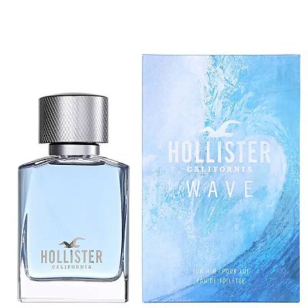 Wave Eau de Toilette Hollister 30ml - Perfume Masculino