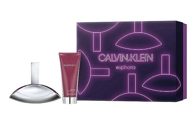 Kit Euphoria Calvin Klein Eau de Parfum 100ml + Body Lotion 100ml - Feminino