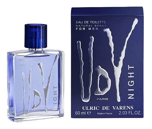 UDV Night Eau de Toilette Ulric de Varens 60ml - Perfume Masculino