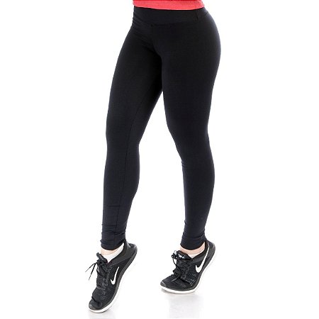 Calça Legging Essential  Yoga tights, High waisted leggings, Ankle length  pants