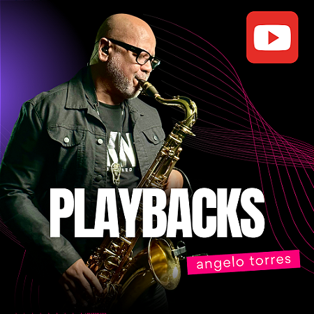 PLAYBACKS (Backing Tracks) Angelo Torres - Valor Unitário