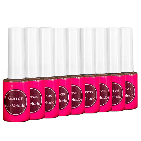 Kit 9 Bases Transparente Fortalecimento e Crescimento