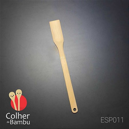 Espátula de Bambu 3,5 x 34,0 cm Cabeça Reta