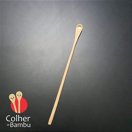 Pegador de Molho de Pimenta em Bambu 1,3 x 21,0 cm