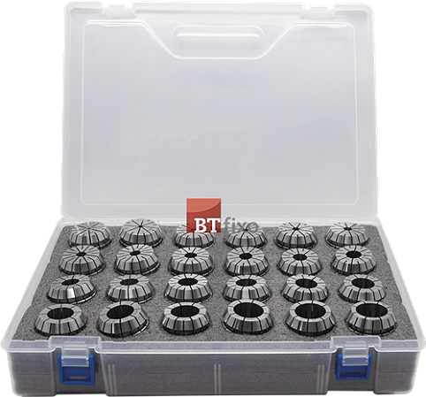 Jogo Pinça ER-40 (24 Pinças – 3 a 26mm) – Caixa Plástico