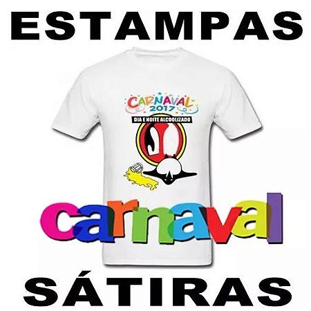 estampas para camisetas carnaval