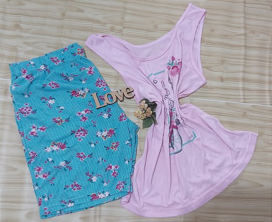 Pijama Flores