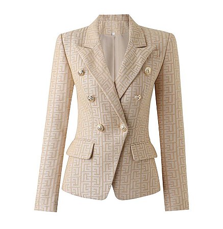 Blazer Monograma Dupla Abotoadura