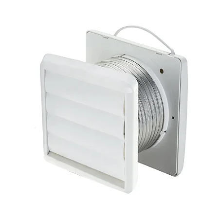 KIT VENTILADOR AXIAL EXAUSTOR BANHEIRO KEXB-03 150MM BIVOLT