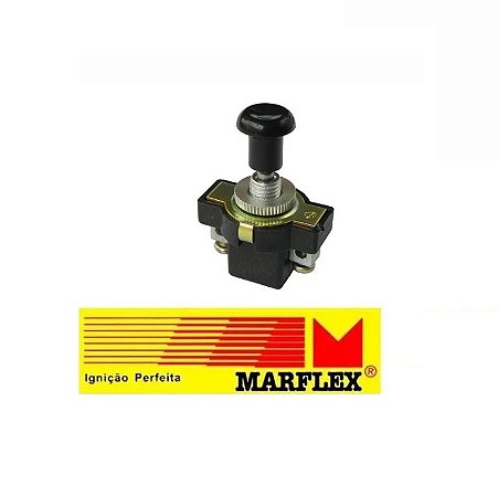 Chave com Liga Desliga Tic Tac 01 Puxada Marflex EC7207