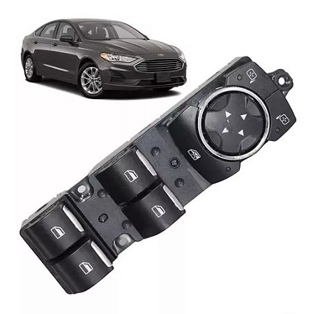 Comando Vidro Elétrico Retrovisor Fusion DG9T14540ACW  Original