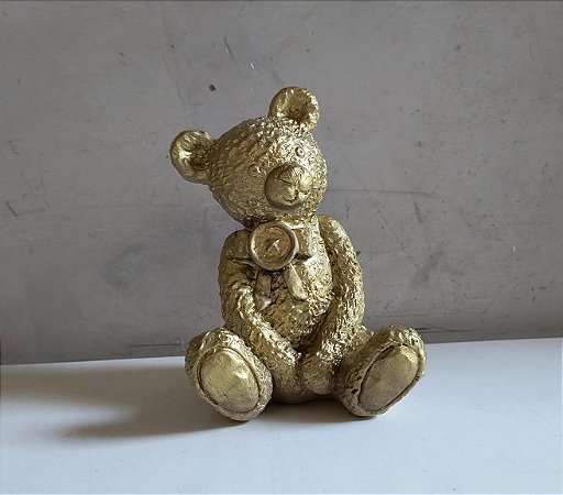 Decoração Ursinho em Resina