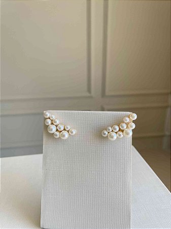 BRINCO EAR CUFF PEROLAS