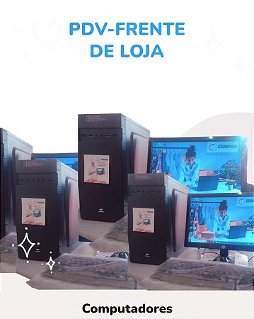 KIT PDV COMPLETO + SISTEMA INCLUSO