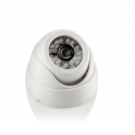 B03 CAMERA DE SEGURANCA DOME AHD 1080P 3.6MM - 24 LEDS-BRANCA - SE170