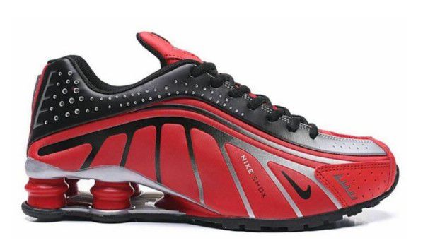 nike shox vermelho