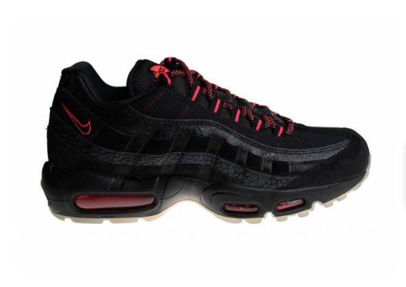 air max 95 preto e vermelho