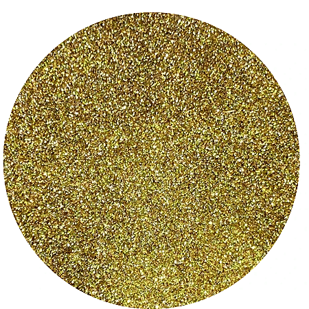 Glitter Fino Dourado Brilhar Holográfico
