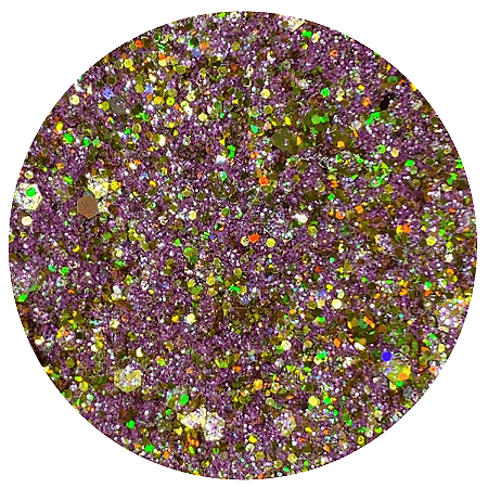 Glitter Flocado Unicórnio Holográfico