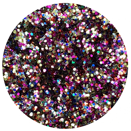 Glitter Flocado Confete Mix Colorido