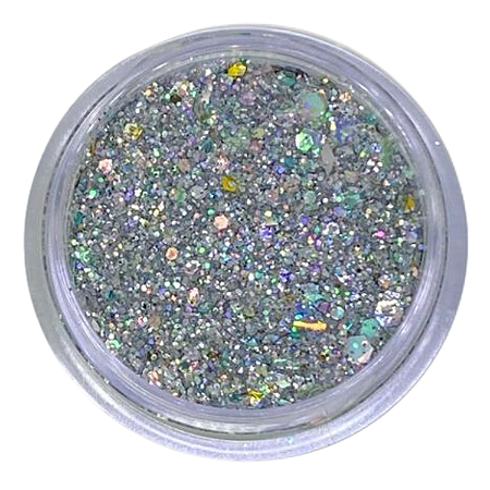 Glitter Flocado Prata Sea 3g