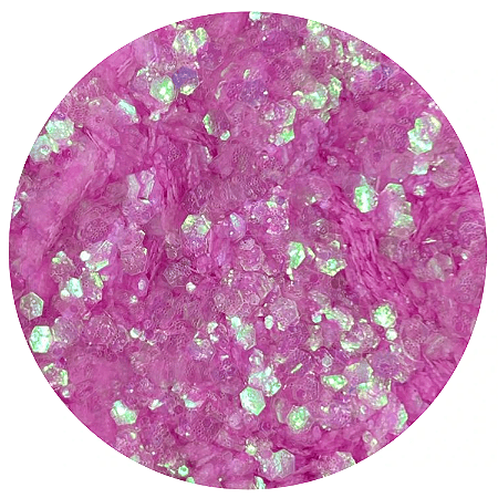 Glitter Flocado Magic Holo Lilas Rosado