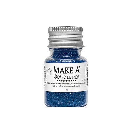 Bio Glitter Pó de Fada Multifuncional Azul