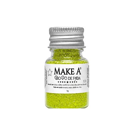 BioGlitter Pó Fada Multifuncional Amarelo Limão