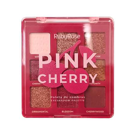 Paleta de Sombras Pink Cherry Ruby Rose