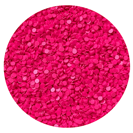 Glitter Flocado Confete Rosa Pink