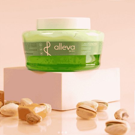 Hidratante Geleia Corporal Pistachio Alleva