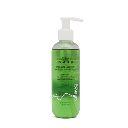 Sabonete Liquido Corpo e Rosto Pistachio Alleva 200ml
