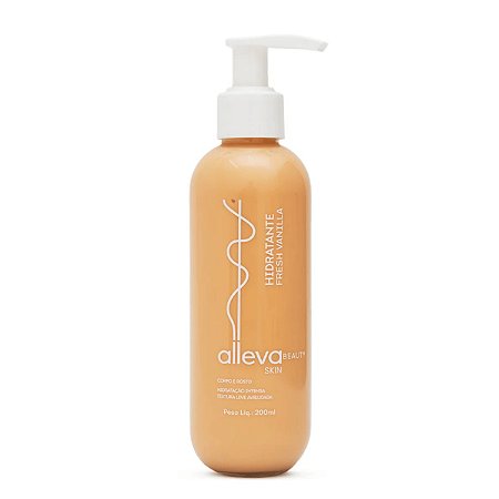 Hidratante Corpo e Rosto Fresh Vanilla Alleva