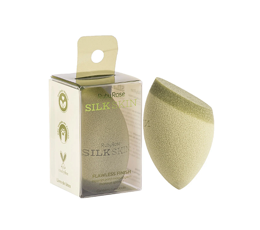 Esponja para Maquiagem Flawless Finish Silk Skin Ruby Rose