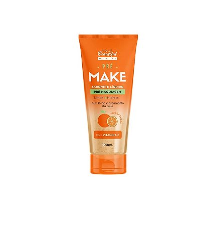 Sabonete Pré Make Vitamina C Face Beautiful 100ml