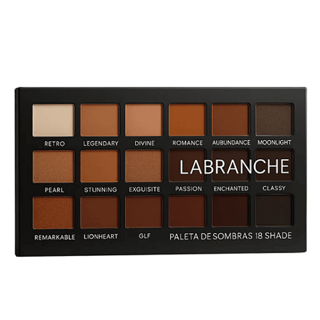 Paleta de Sombras 18 Shade Labranche Cor A