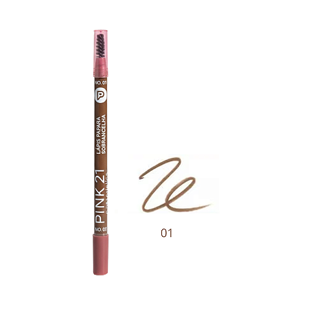 Lápis de Sobrancelha Pink 21 Cor 01