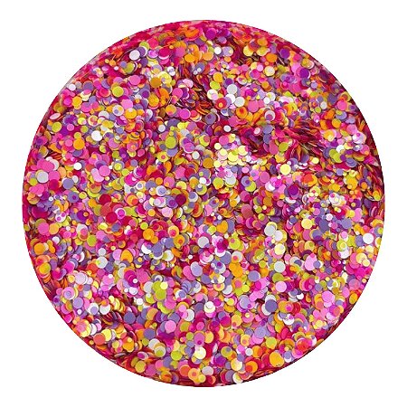 Glitter Confete Colorido Carnaval Bloco do Brilho