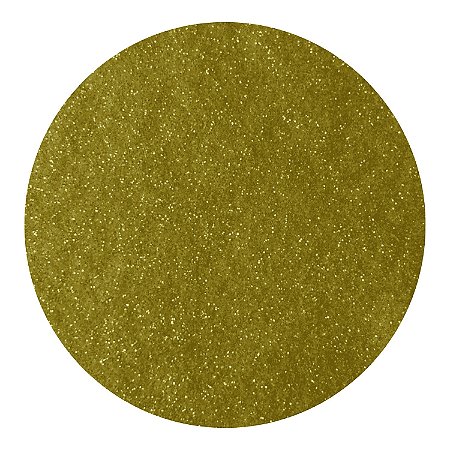 Glitter Fino Amarelo Solar Irisado