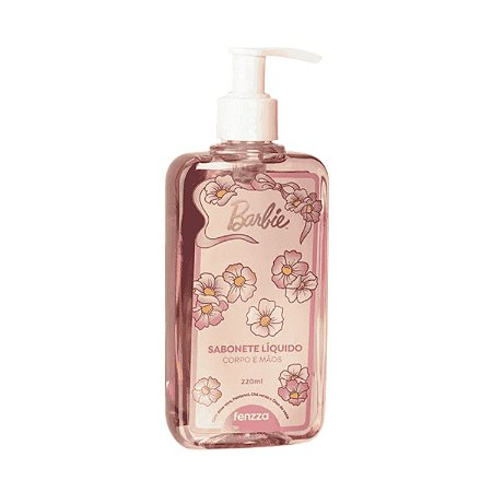 Sabonete Liquido Corpo e Mãos Barbie Fenzza
