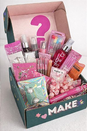 Kit Surpresa Make A – Caixa M com 12 Itens de Beleza