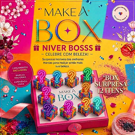 Kit 12 Itens Make A Box Setembro