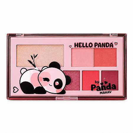 Paleta Sombra Hello Panda Hello Mini Cor 1