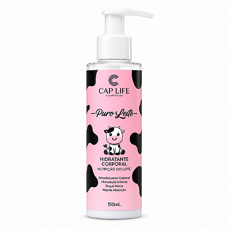Hidratante Corporal Nutrição Puro Leite Cap Life 150 ml
