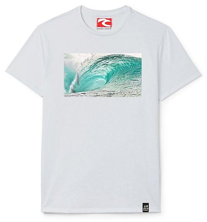 Camiseta Santo Swell Best Surfing Wave in the Sea Estampada Manga Curta 4 Cores