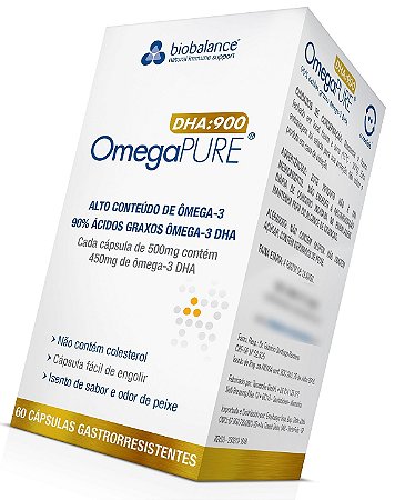Omegapure DHA 900 Biobalance 60 Cápsulas
