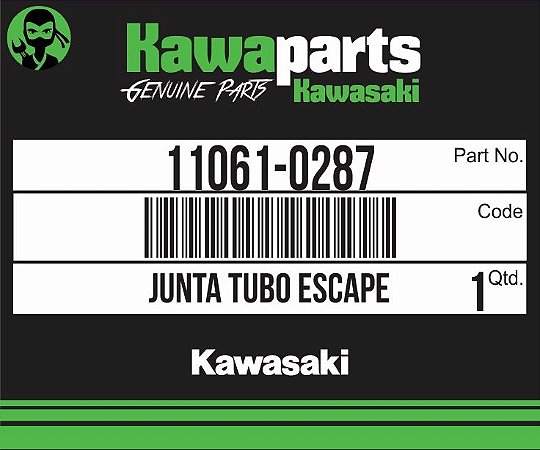 JUNTA TUBO ESCAPE - 11061-0287