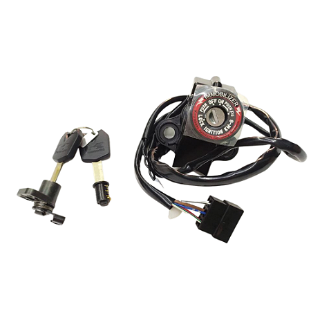 KIT IGNIÇÃO TRAVA BANCO MIOLO TAMPA DE COMBUSTÍVEL KAWASAKI Z750 / NINJA ZX-6R - 27045-5338